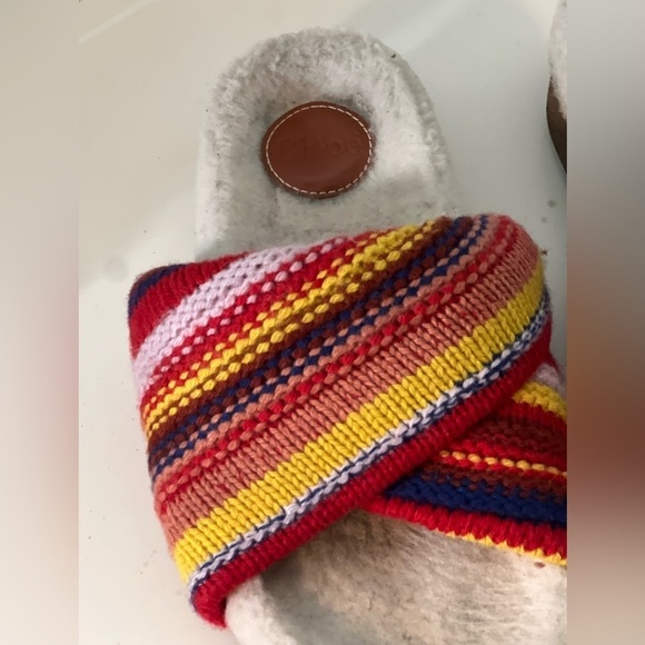 Chloe Wavvy flat mule . - Picture 7 of 9